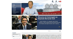 Desktop Screenshot of nelsonjustus.com.br